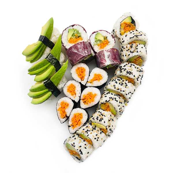 Plateau sushi Saint-Valentin